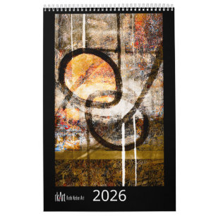 Ruth Kedar Kunstkalender 2026 in Zwart Kalender