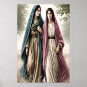 Ruth loopt samen met moed en liefde poster (Voorkant)