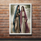 Ruth loopt samen met moed en liefde poster