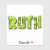 Ruth Name Kiwi Design Aufkleber Sticker (Vel)