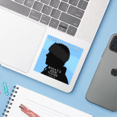 Ruth Nichols Sticker (Laptop met iPhone)