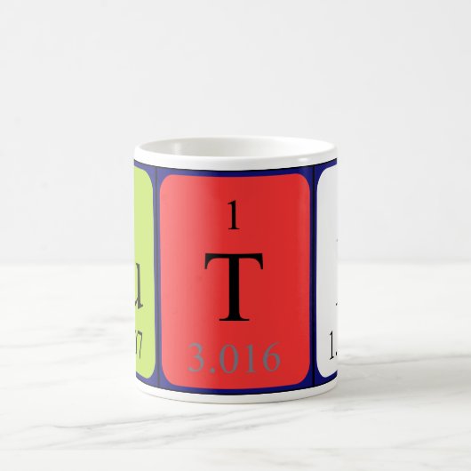 Ruth periodieke lijstnaam mok (Center)