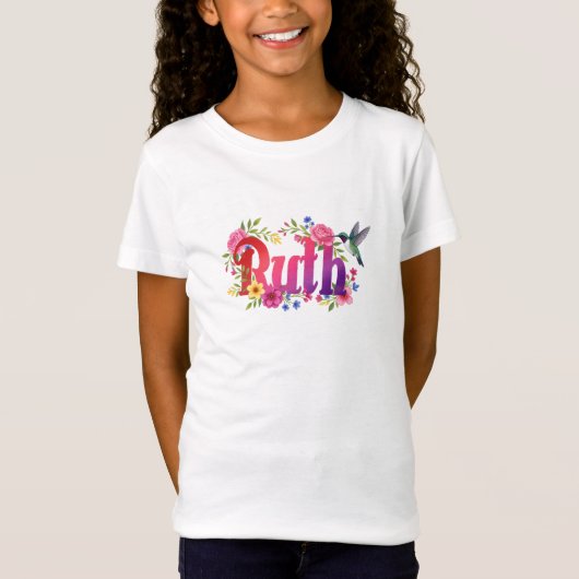 Ruth - Persoonlijk T-shirt - Voor Kinderen (Voorkant)