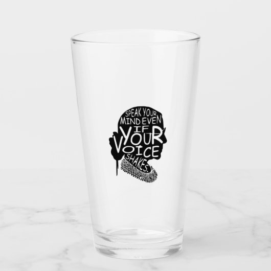 Ruth praat je geest zelfs als je stem klopt glas (Voorkant)