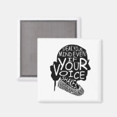 Ruth praat je geest zelfs als je stem klopt magneet (Voorkant / Achterkant)