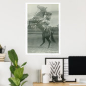 Ruth Roach op Tony, Cheyenne, Wyoming. Poster (Thuiskantoor)