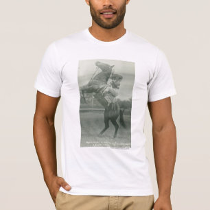 Ruth Roach op Tony, Cheyenne, Wyoming. T-shirt