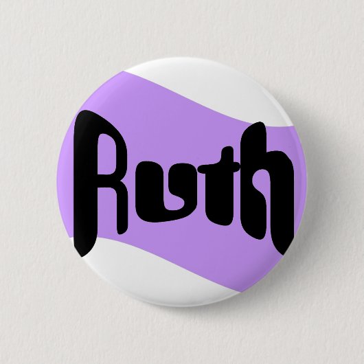 Ruth Ronde Button 5,7 Cm (Voorkant)