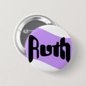 Ruth Ronde Button 5,7 Cm (Voorkant /achterkant)