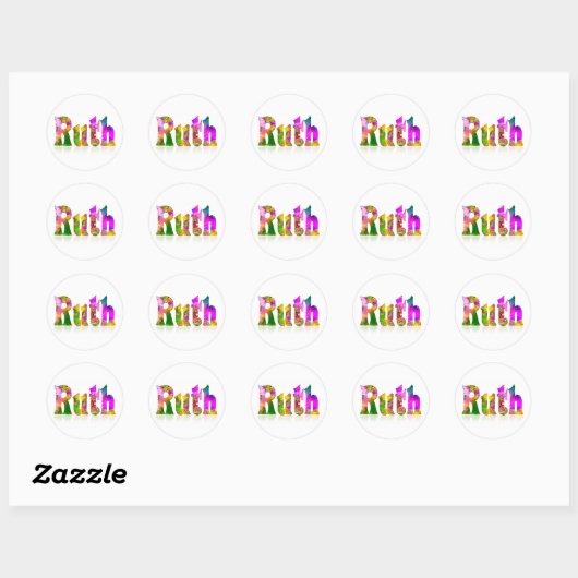Ruth Ronde Sticker (Vel)
