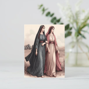 Ruth’s tijdloze toewijding in een nederige reis briefkaart