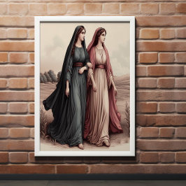 Ruth’s tijdloze toewijding in een nederige reis poster