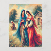 Ruth’s trouwe band in een nederige reis briefkaart (Voorkant)