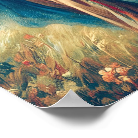 Ruth’s trouwe band in een nederige reis poster (Hoek)