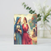 Ruth’s trouwe reis van liefde briefkaart (Staand voorkant)