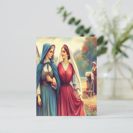 Ruth’s trouwe reis van liefde briefkaart (Staand voorkant)