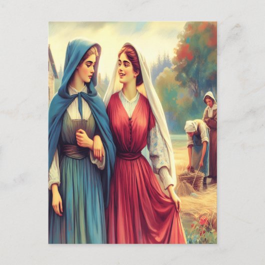 Ruth’s trouwe reis van liefde briefkaart (Voorkant)