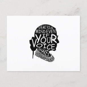 Ruth spreekt je geest zelfs als je stem T-10000000 Briefkaart