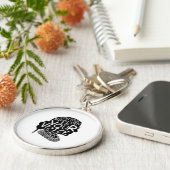 Ruth spreekt je geest zelfs als je stem T-10000000 Sleutelhanger (Zijkant)