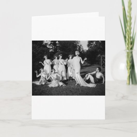 Ruth St. Denis en Shawn Kaart (Voorkant)