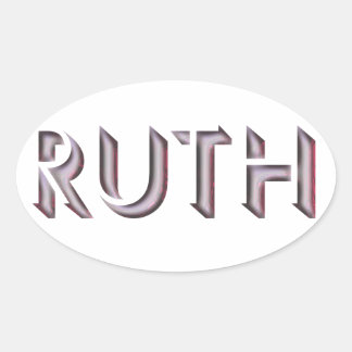 Ruth sticker naam