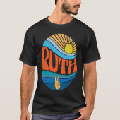 Ruth  Sunset Ruth Groovy Tie Dye T-shirt (Voorkant)
