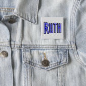 RUTH, voor Ruth Vierkante Button 5,1 Cm (In situ)