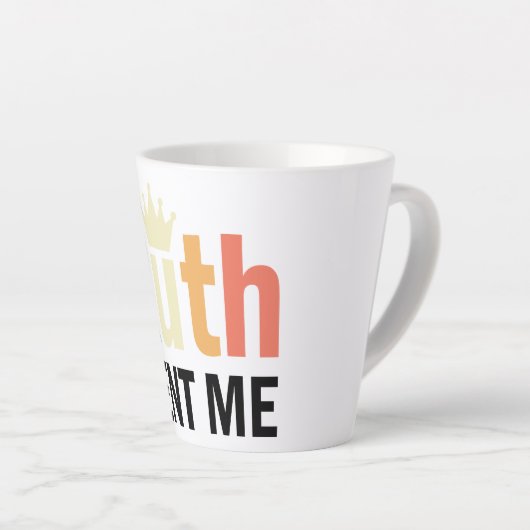 Ruth Zond me toe Latte Mok (Rechterhoek)