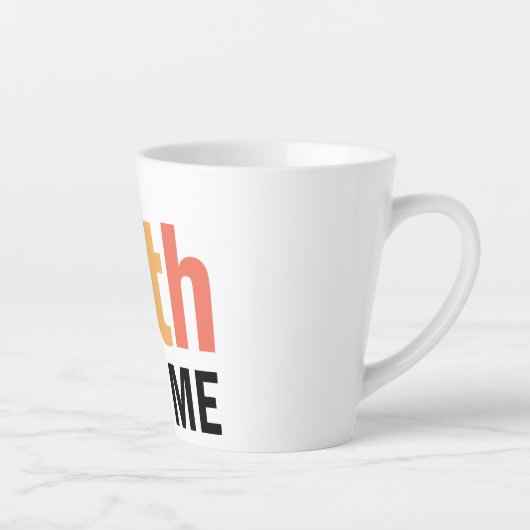 Ruth Zond me toe Latte Mok (Rechts)