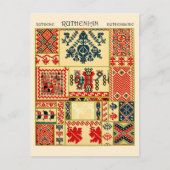 Ruthenian Motifs Briefkaart (Voorkant)