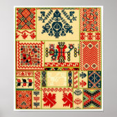 Ruthenian Motifs Poster (Voorkant)