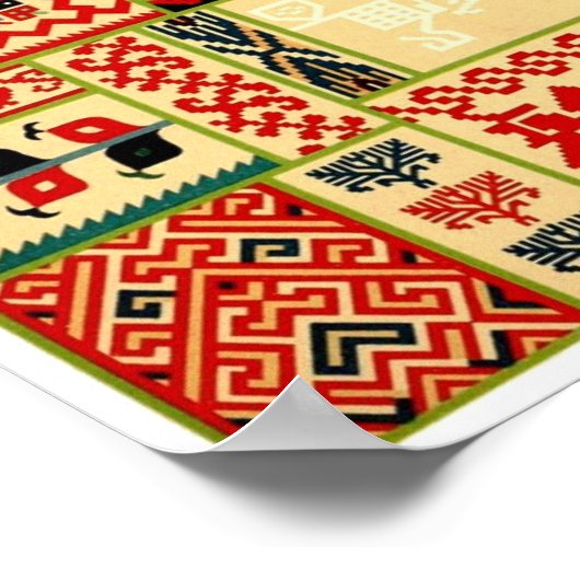 Ruthenian Motifs Poster (Hoek)