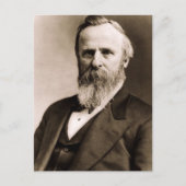Rutherford B. Hayes 19 Briefkaart (Voorkant)
