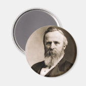 Rutherford B. Hayes 19 Magneet (Voorkant / Achterkant)
