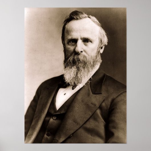 Rutherford B. Hayes 19 Poster (Voorkant)
