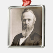 Rutherford B. Hayes 19th President Metalen Ornament (Links)