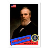 Rutherford B. Hayes Baseball Kaart (Voorkant)