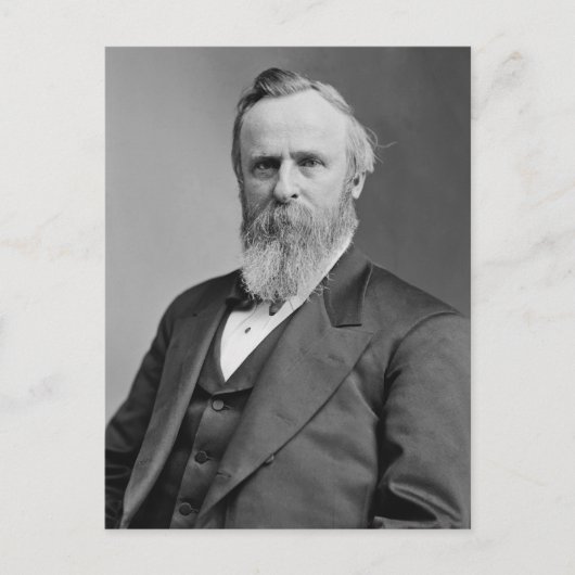 Rutherford B. Hayes Briefkaart (Voorkant)