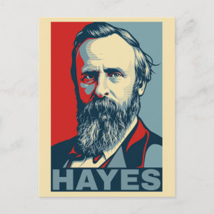 Rutherford B. Hayes Hope-stijl – Vrijheid & Gerech Briefkaart