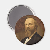 Rutherford B Hayes Magnet (Voorkant / Achterkant)