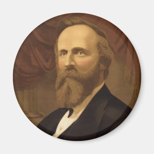Rutherford B Hayes Magnet (Voorkant)