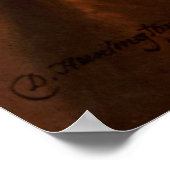 RUTHERFORD B. HAYES Portret van Daniel Huntington Poster (Hoek)