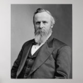 Rutherford B. Hayes Poster (Voorkant)