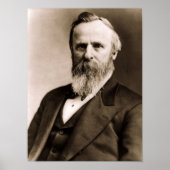 Rutherford B. Hayes Poster (Voorkant)