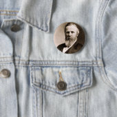 Rutherford B. Hayes Ronde Button 5,7 Cm (In situ)