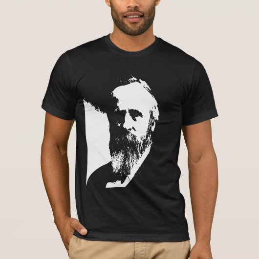 Rutherford B. Hayes silhouette T-shirt (Voorkant)