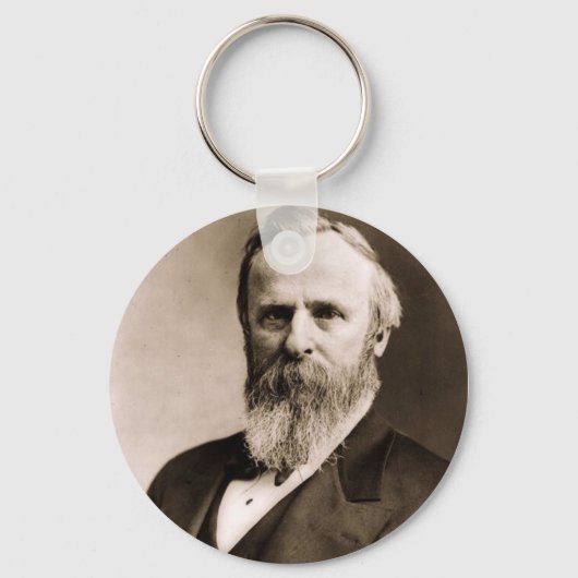 Rutherford B. Hayes Sleutelhanger (Voorkant)