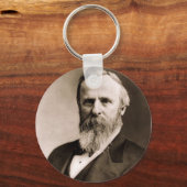 Rutherford B. Hayes Sleutelhanger (Voorkant)