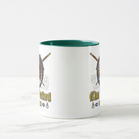 Rutherford Clan Badge Mok (Midden)