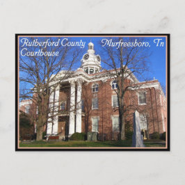 Rutherford County Courthouse - Murfreesboro, TN Briefkaart
